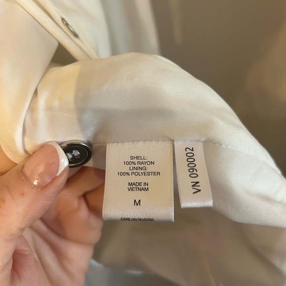 New York & Company Cream Tailored Blazer - Picture 4 of 8